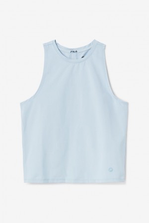 Camiseta Tirantes Fila Bring The Energy Tank Mujer Azules | 983674GOQ