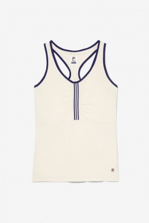Camiseta Tirantes Fila Heritage Racerback Tank Unisex Azul Marino | 351069QUK