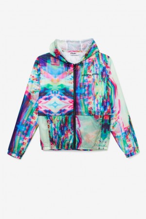 Chaquetas Fila Bug Windbreaker Hombre 361 All Over Print | 435698CGB