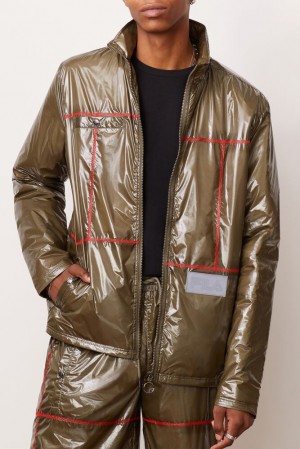 Chaquetas Fila Columbus Jacket Hombre 288 Kalamato / Chili | 896457WPU