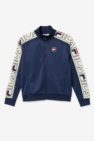Chaquetas Fila Gatlin Track Jacket Hombre Rojas | 297860PAG
