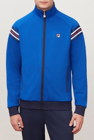 Chaquetas Fila Heritage Jacket Hombre Sthw/Navy | 394850HQC