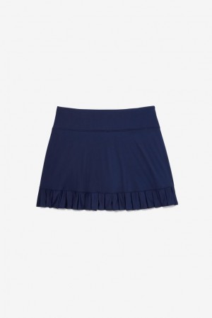Falda Corta Fila Heritage Skort Mujer Azul Marino | 164930WRX