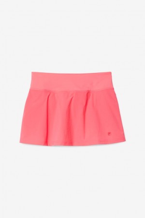 Falda Corta Fila Tie Breaker 13 1/2" Skater Skort Mujer Rojas | 901425BDN