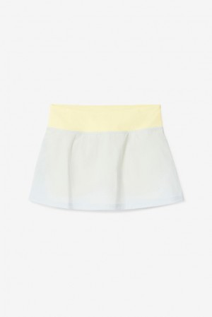 Falda Corta Fila Tie Breaker 13 1/2" Skater Skort Mujer 396 Sky Gray | 529410VTQ