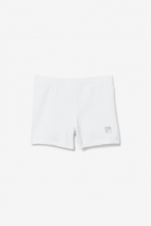 Falda Fila Core Ball Short Unisex Blancas | 923416QGZ