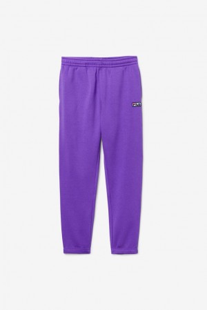 Pantalon Deportivo Fila Garin Jogger Hombre Moradas | 973280XLM