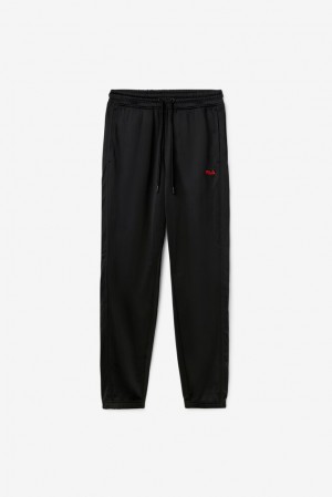 Pantalon Fila Albania Track Pant Unisex Negras Rojas | 154602QDL