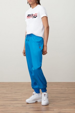 Pantalon Fila Thane Wind Pant Hombre Directrblue | 865703VTP