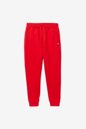 Pantalones Jogger Fila Batul Jogger Hombre Rojas | 385970EGF