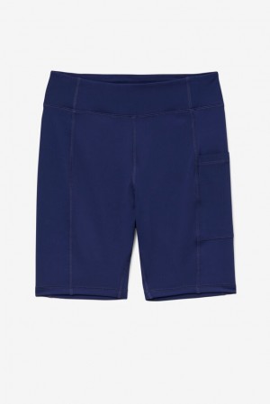 Short Fila Aries Bike Short Mujer 410 Peacoat | 197652SOE
