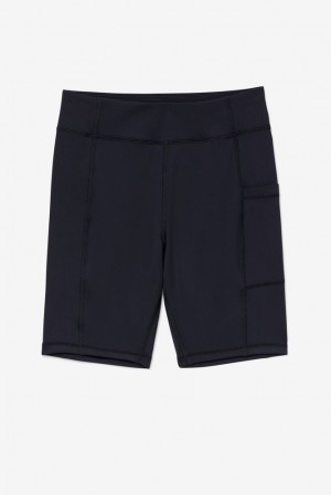 Short Fila Aries Bike Short Mujer Negras | 792863OHM