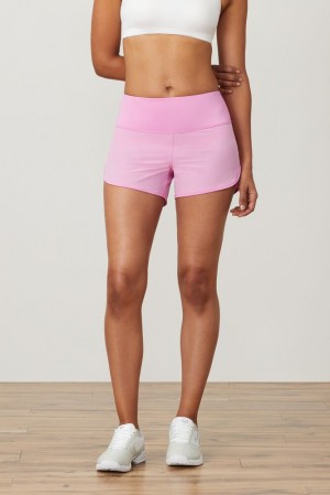 Short Fila Essentials Stretch Woven Short Mujer Cyclamen | 153476DBS