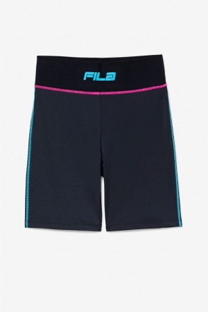 Short Fila Nala Bike Short Mujer Negras | 612895SAU