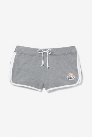Short Fila Paper X Fila | Jorda Short Unisex Gris Claro | 178426MUL