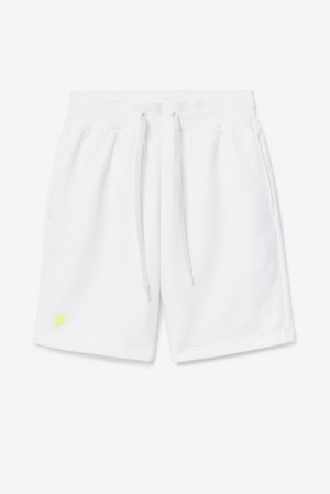 Short Fila Taylor Short Unisex Blancas Amarillo | 376105LQV