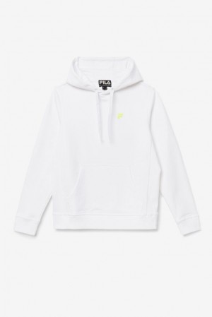 Sudadera con Capucha Fila Phoenix Hoodie Unisex Blancas Amarillo | 039851ZGO