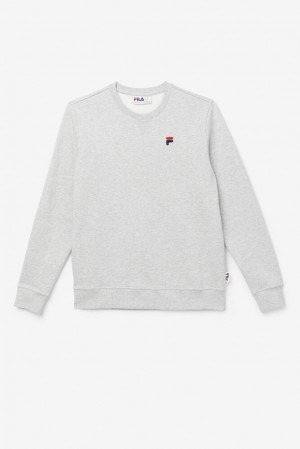 Sudaderas Fila Kieve Sweatshirt Unisex Gris Claro | 291683OGD