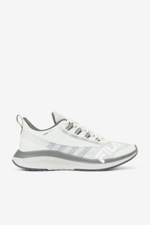 Tenis para Correr Fila Project 7 Wavelet Alpha Running Shoes Unisex Verde Blancas Verde | 341586AUT