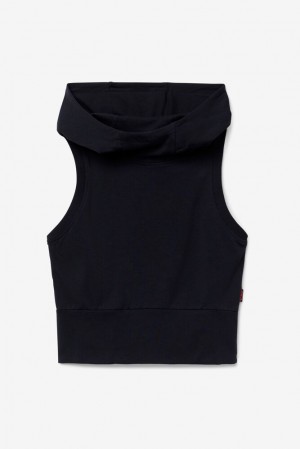 Tops Fila Agility Vest Mujer Negras | 564170CPG