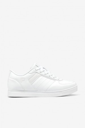 Zapatos Tenis Fila Davenport 4 Tennis Shoes Hombre Blancas Blancas Blancas | 586219FWR
